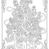 enchanted Christmas forest with whispering firs