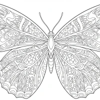 butterfly wing patterns and textures
