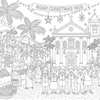 Christmas Diya fair in Goa with lanterns and cashews