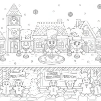 funny gingerbread town council meeting